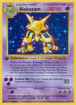 Alakazam — Base Set #1