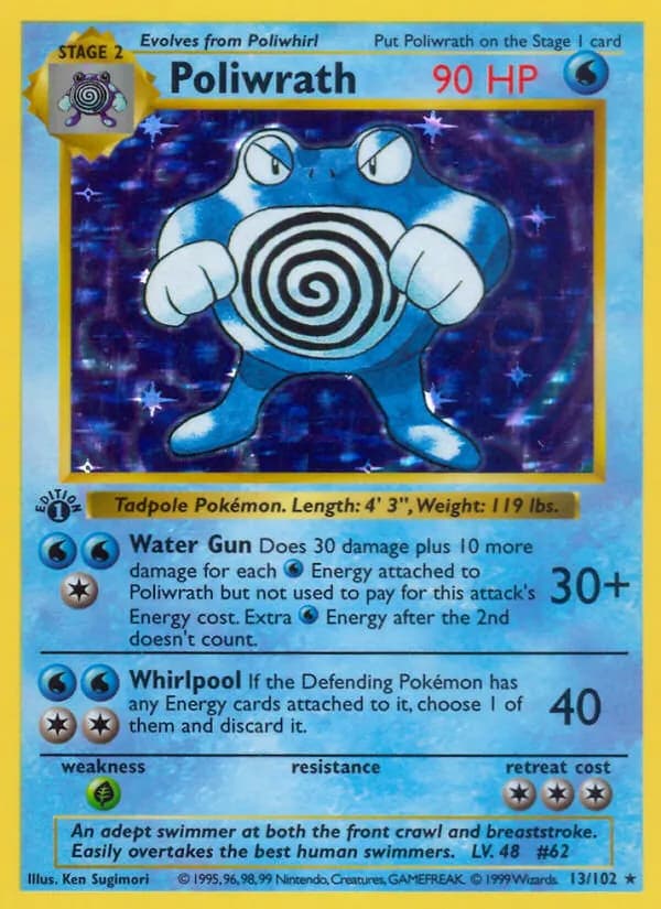 Poliwrath — Base Set #13