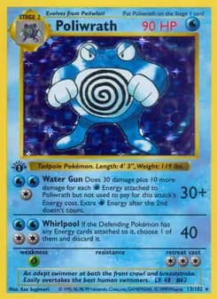 Poliwrath — Base Set #13