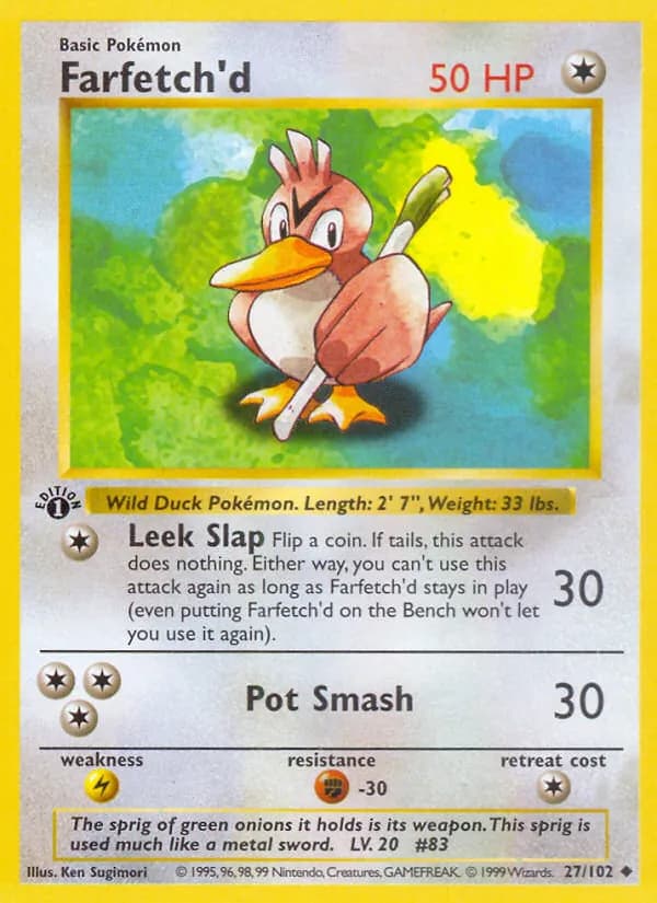 Farfetch'd — Edición Básica #27