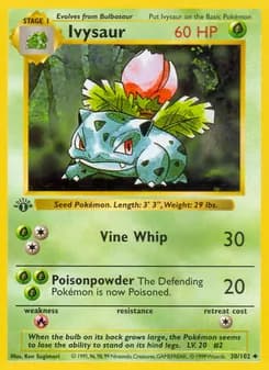 Ivysaur — Base Set #30