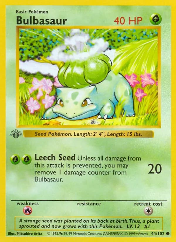 Bulbasaur — Edición Básica #44