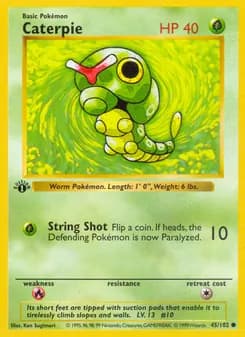 Caterpie — Base Set #45