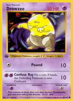 Drowzee — Base Set #49