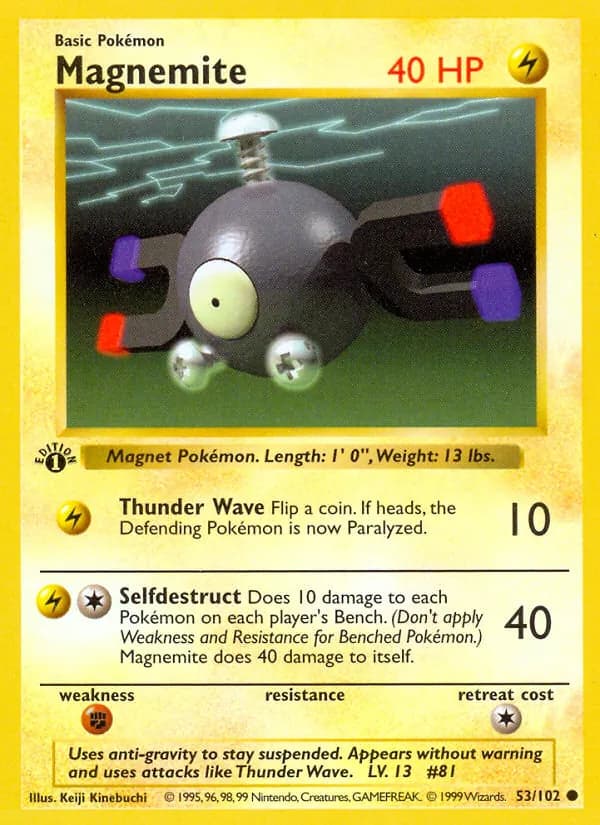 Magnemite — Base Set #53