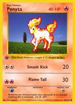 Ponyta — Base Set #60