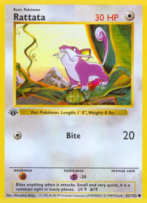 Rattata — Base Set #61
