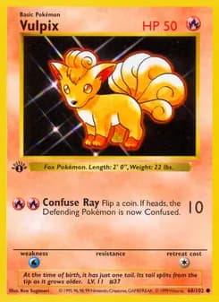Vulpix — Base Set #68