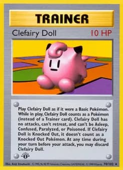 Clefairy Doll — Base Set #70