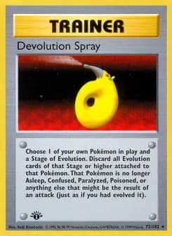 Devolution Spray — Base Set #72