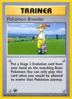 Pokémon Breeder — Base Set #76
