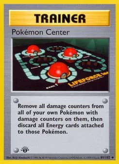 Pokémon Center — Base Set #85