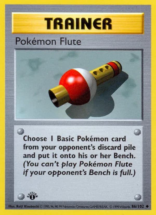Pokémon Flute — Base Set #86