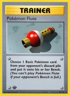 Pokémon Flute — Base Set #86