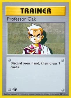 Professor Oak — Base Set #88