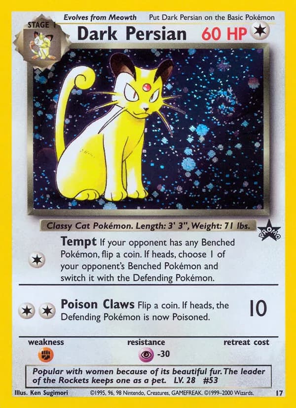 Dark Persian — Wizards Black Star Promos #17