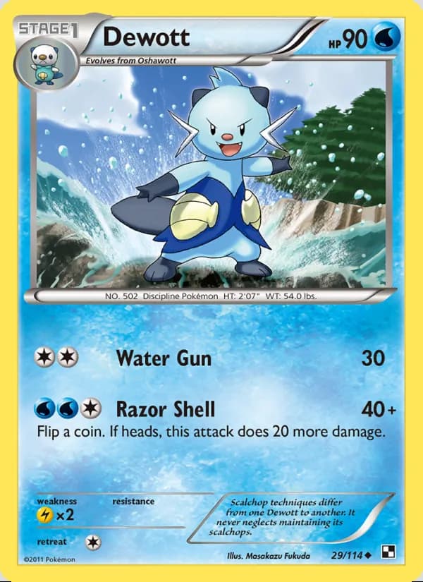 Dewott — Black & White #29