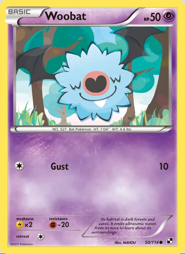Woobat — Black & White #50