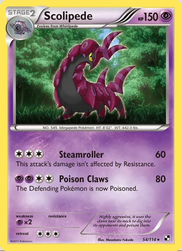 Scolipede — Black & White #54