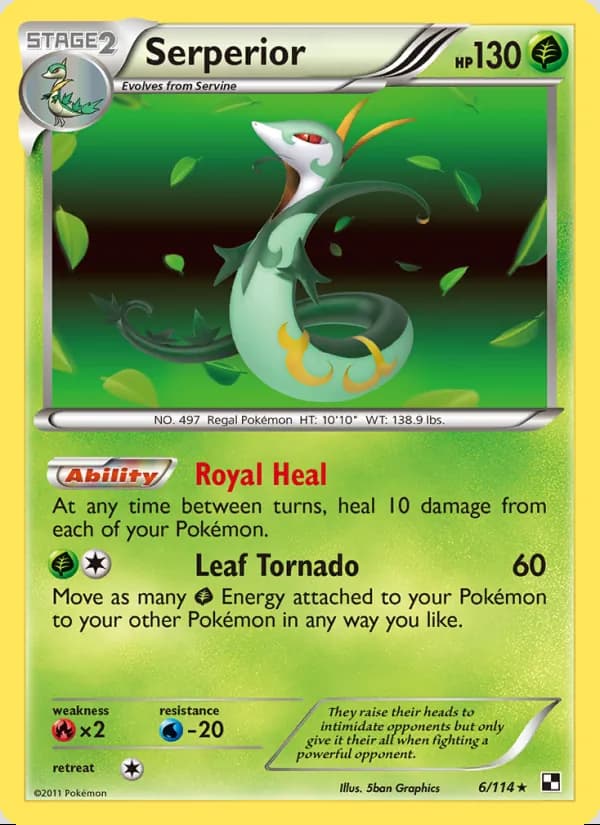 Serperior — Negro y Blanco #6