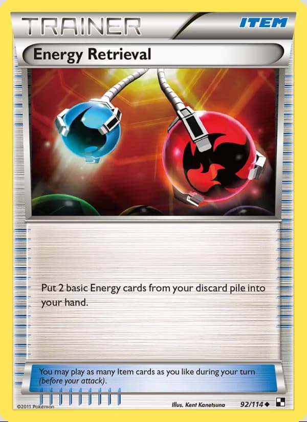 Energy Retrieval — Black & White #92
