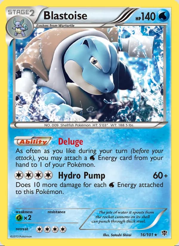 Blastoise — Plasma Blast #16