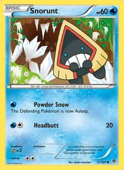 Snorunt — Plasma Blast #21