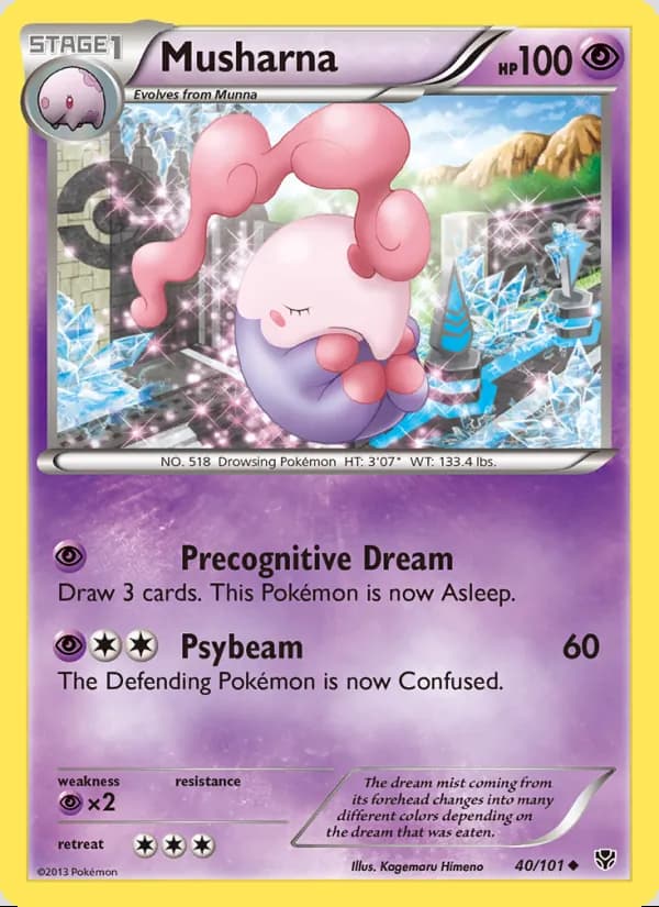 Musharna — Plasma Blast #40