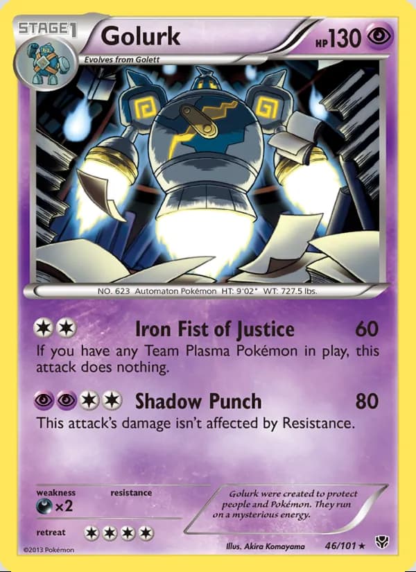 Golurk — Plasma Blast #46