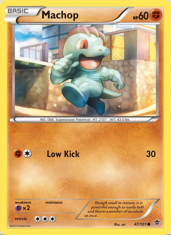 Machop — Plasma Blast #47