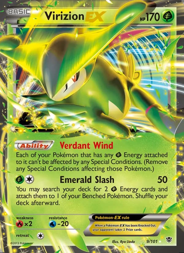 Virizion-EX — Plasma Blast #9