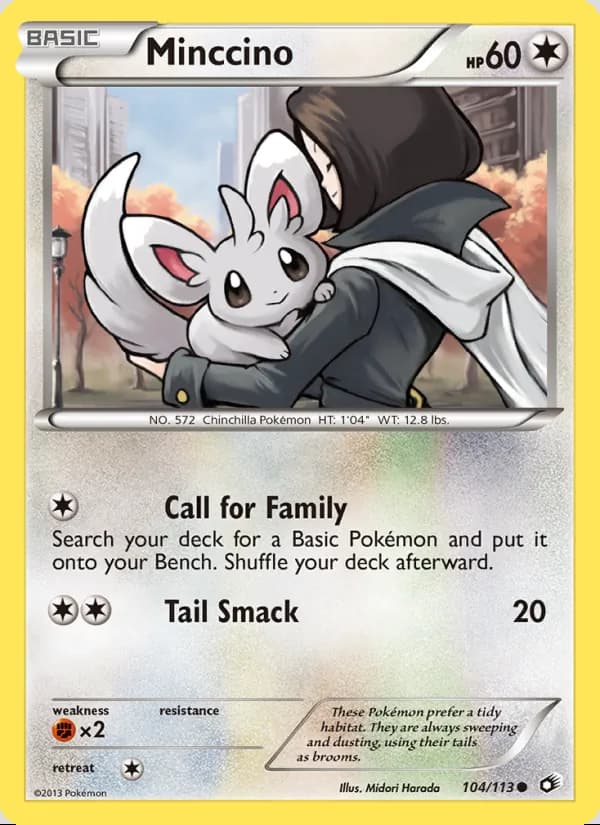 Minccino — Legendary Treasures #104