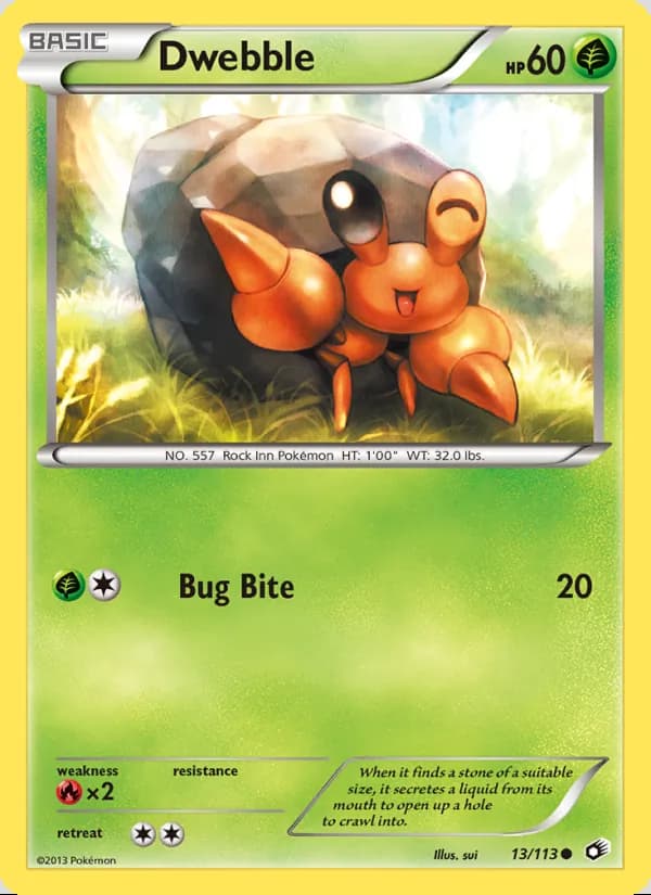 Dwebble — Legendary Treasures #13