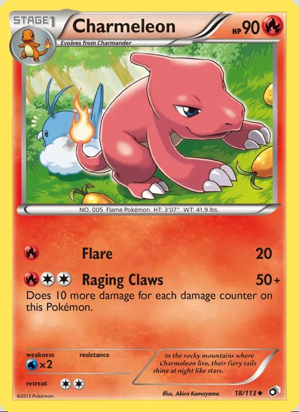 Charmeleon — Legendary Treasures #18