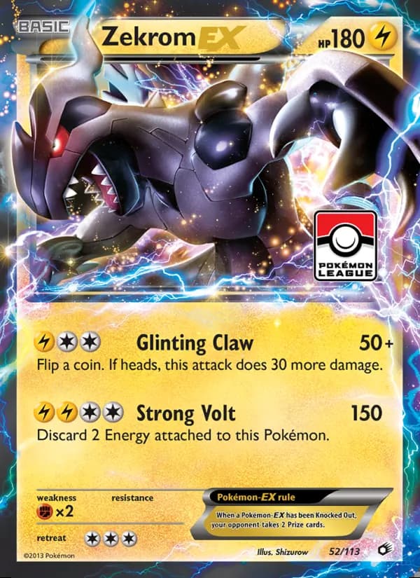 Zekrom-EX — Legendary Treasures #52