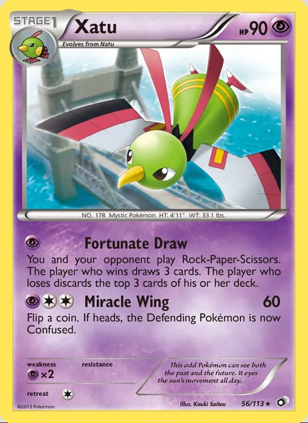 Xatu — Legendary Treasures #56