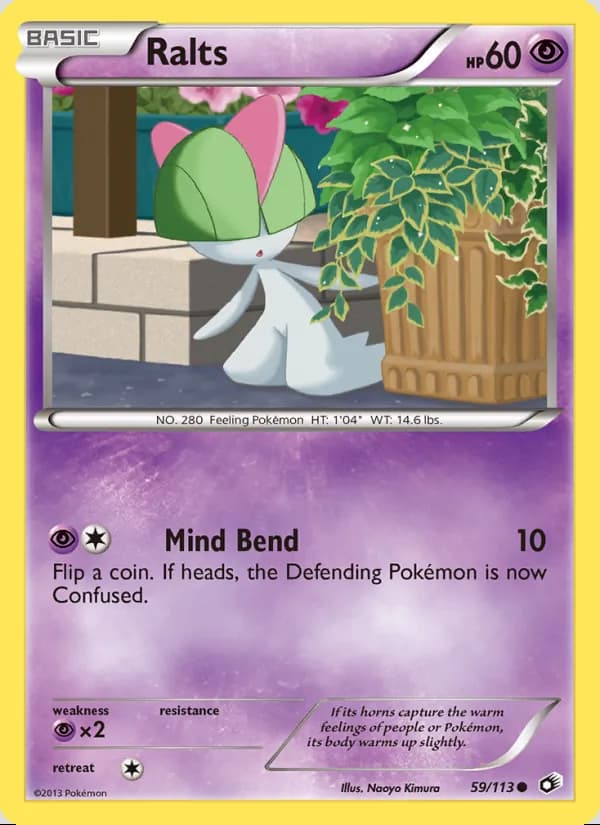 Ralts — Legendary Treasures #59