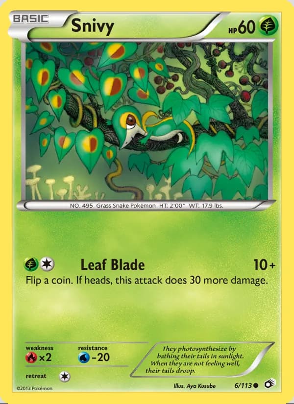 Snivy — Legendary Treasures #6
