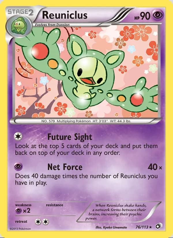 Reuniclus — Legendary Treasures #76