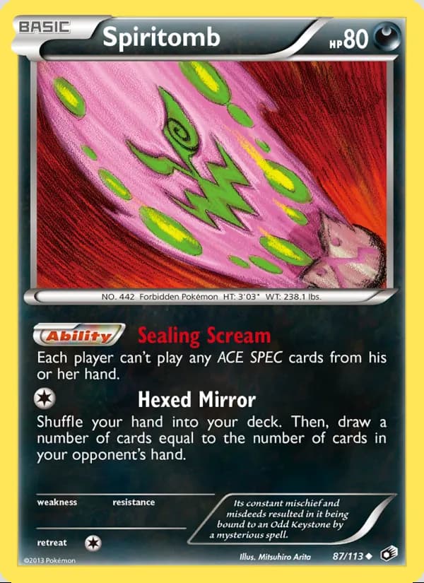 Spiritomb — Legendary Treasures #87