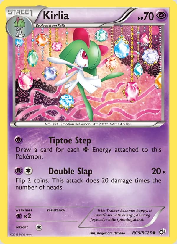 Kirlia — Legendary Treasures #RC9