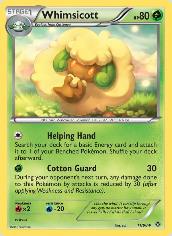 Whimsicott — Fuerzas Emergentes #11