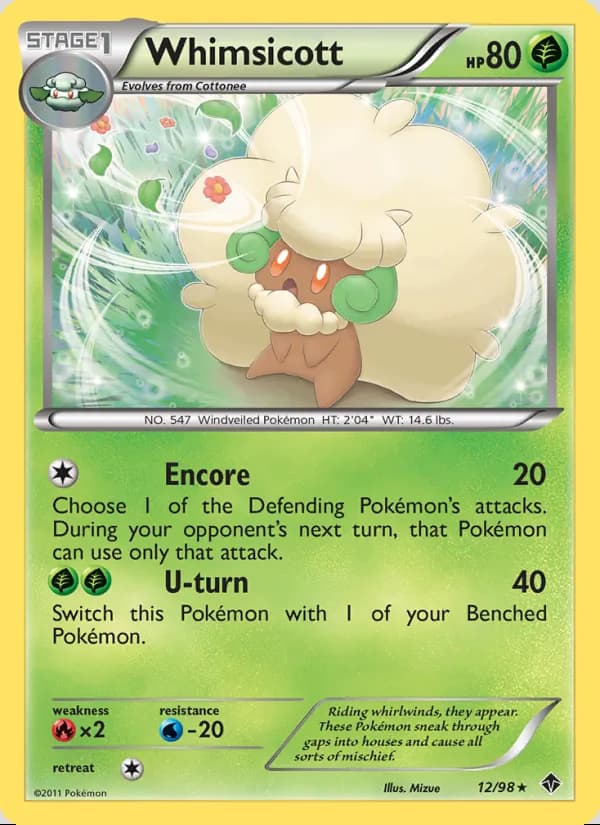 Whimsicott — Emerging Powers #12
