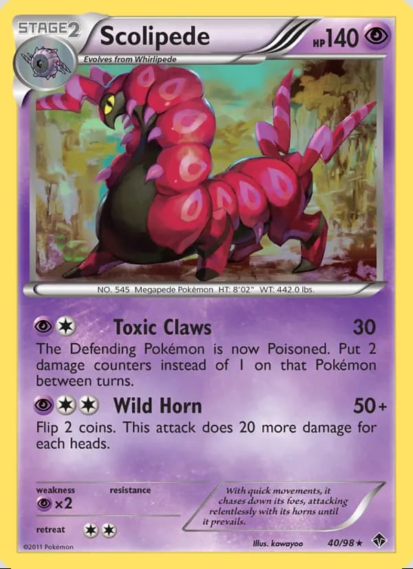 Scolipede — Emerging Powers #40