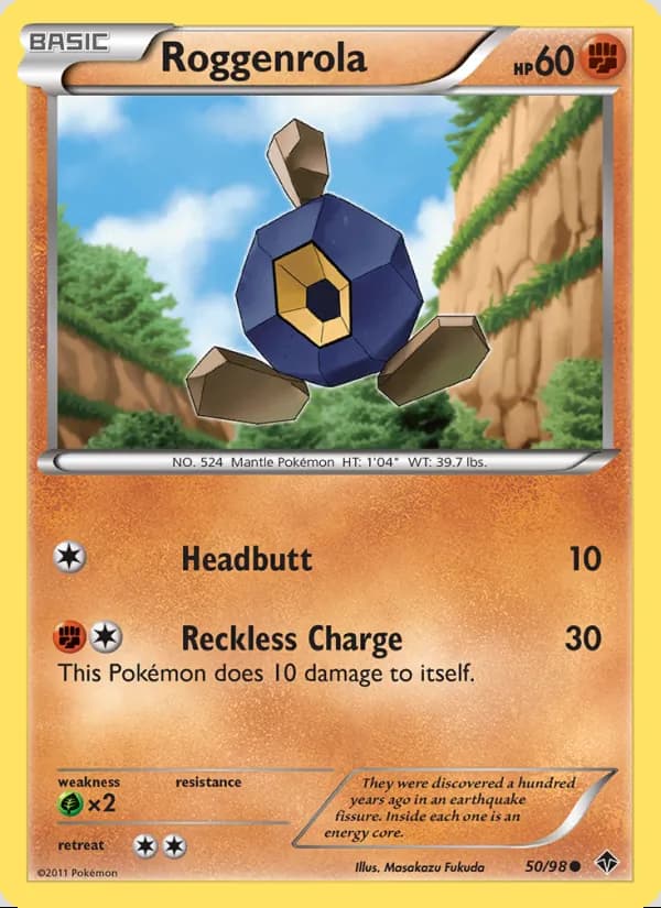 Roggenrola — Emerging Powers #50