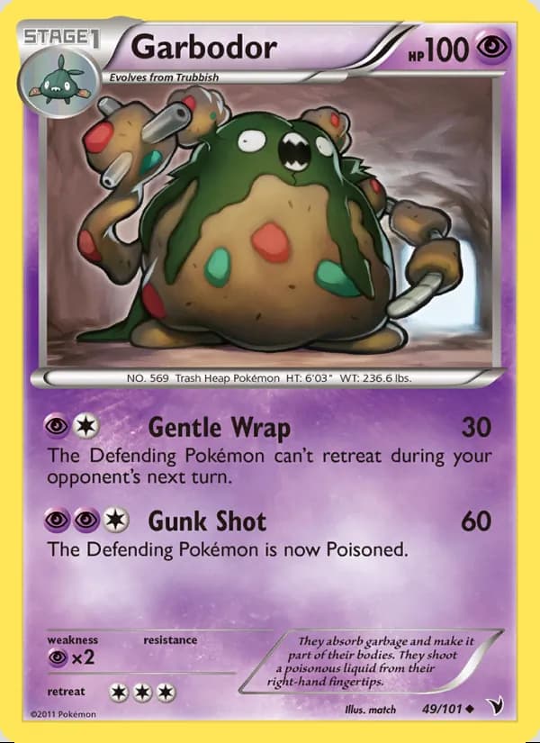 Garbodor — Noble Victories #49