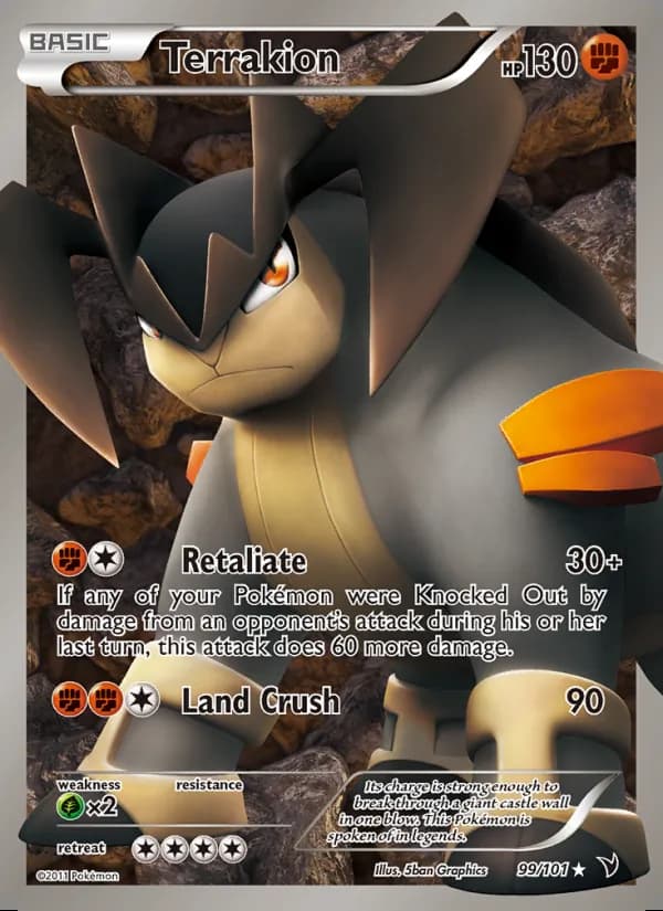 Terrakion — Nobles Victorias #99