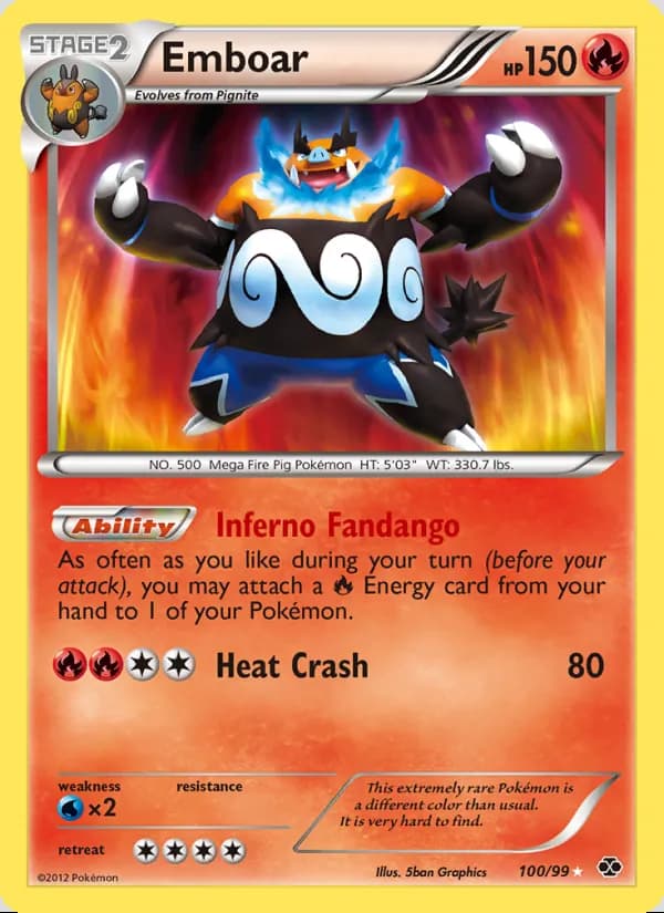 Emboar — Next Destinies #100
