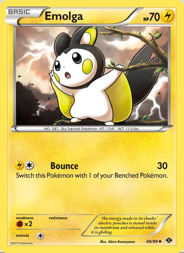 Emolga — Next Destinies #49