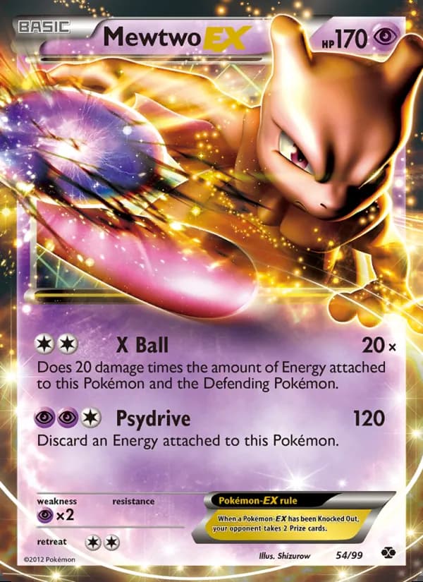 Mewtwo-EX — Next Destinies #54